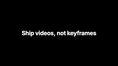 The same title frame in the mono theme